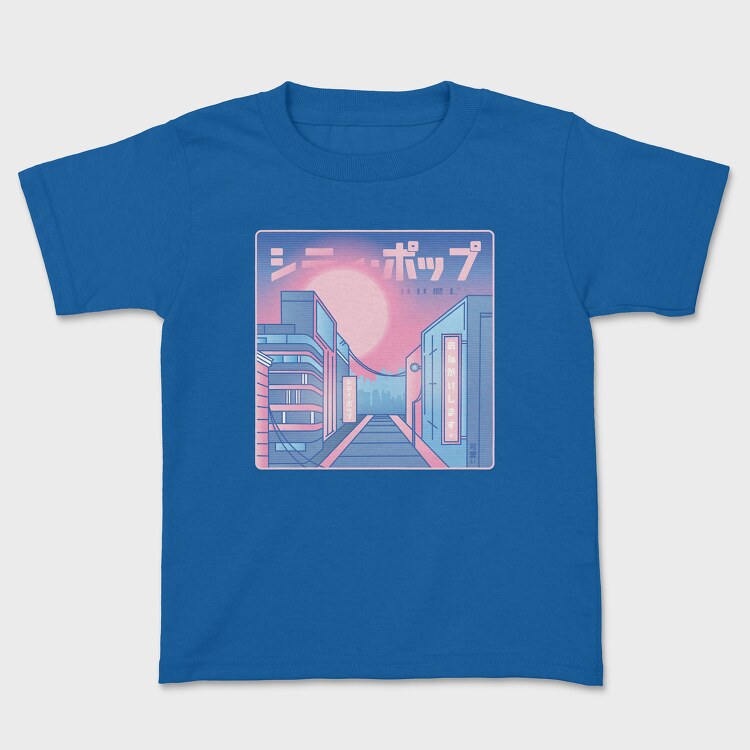 City Vaporwave, Tricou Copii