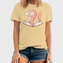 Reading Worm, Tricou Barbati (Unisex)