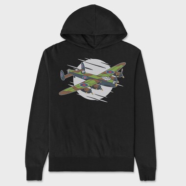 Lancaster Bomber, Hanorac Oversize Barbati (Unisex)