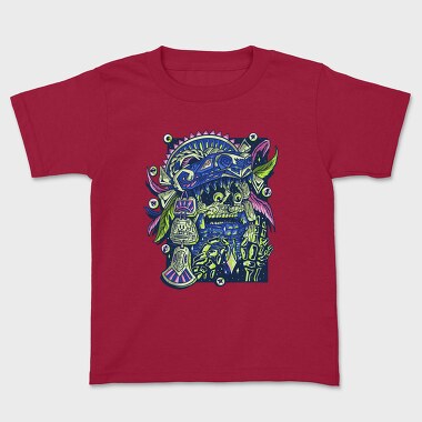 Tricou Copii, Prehispanic Warrior