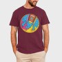 Space Paint Splash, Tricou Barbati (Unisex)