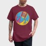 Space Paint Splash, Tricou Barbati (Unisex)