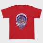 Astronaut Helmet And Planets, Tricou Copii