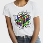 Color Block Cube, Tricou Femei
