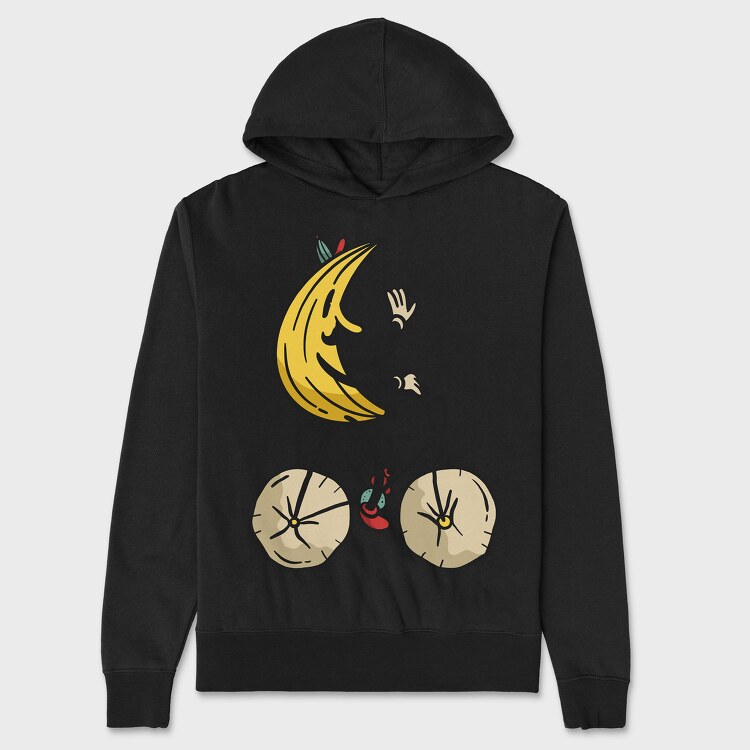 Banana Riding Bike, Hanorac Oversize Barbati (Unisex)
