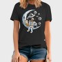 Space Pizza Astronaut, Tricou Barbati (Unisex)