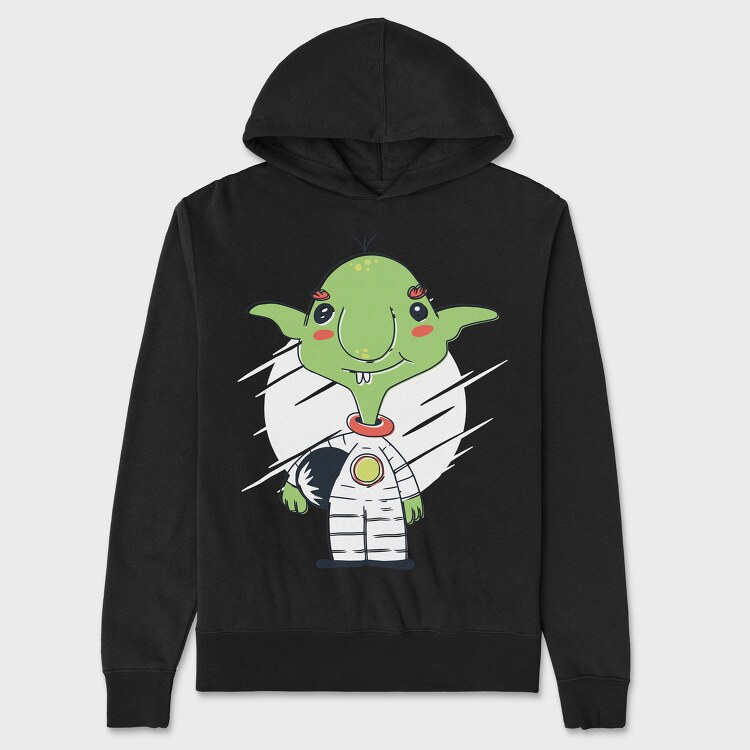 Goblin Astronaut, Hanorac Oversize Barbati (Unisex)
