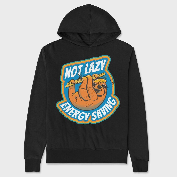 Not Lazy Energy Saving, Hanorac Oversize Barbati (Unisex)