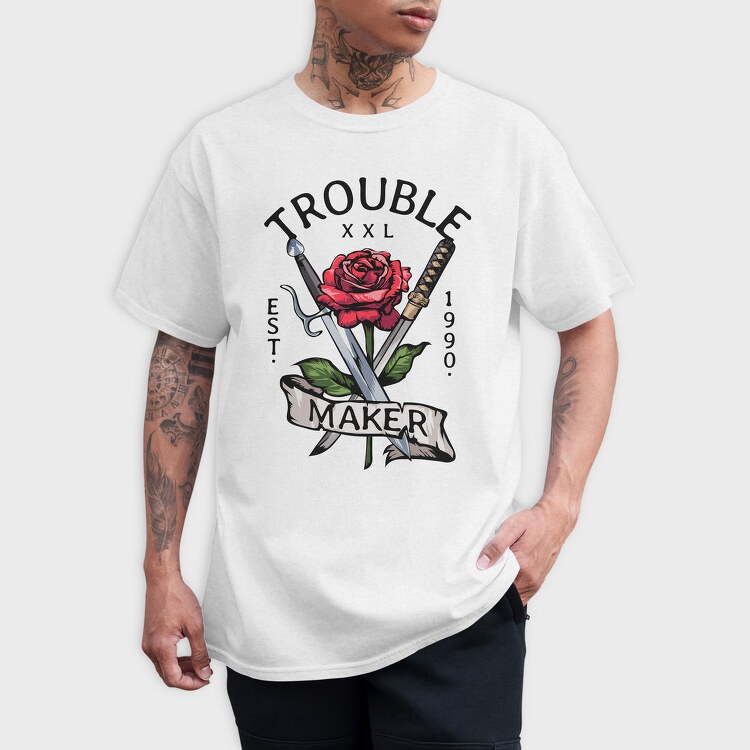 Rose Blade Maker, Tricou Barbati (Unisex)