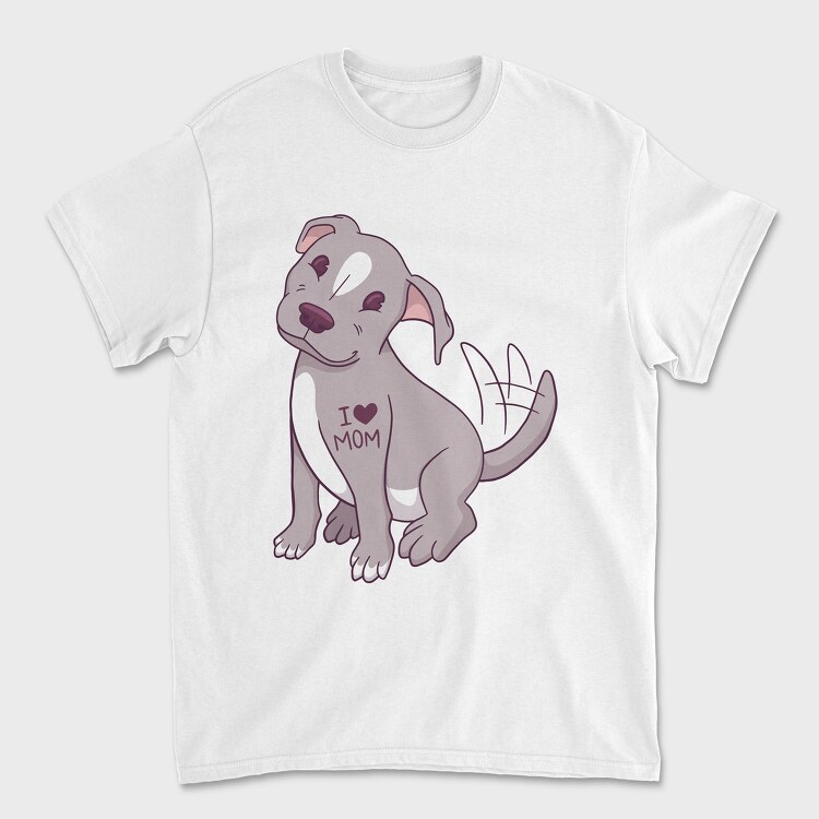 Pitbull, Tricou Barbati (Unisex)