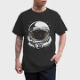 Astronaut Abstract, Tricou Barbati (Unisex)