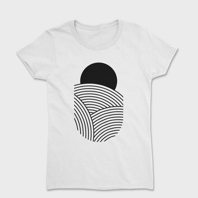 Minimal Geometric01, Tricou Femei