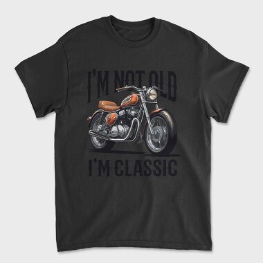 Not Old Classic Motorcycle, Tricou Barbati (Unisex)