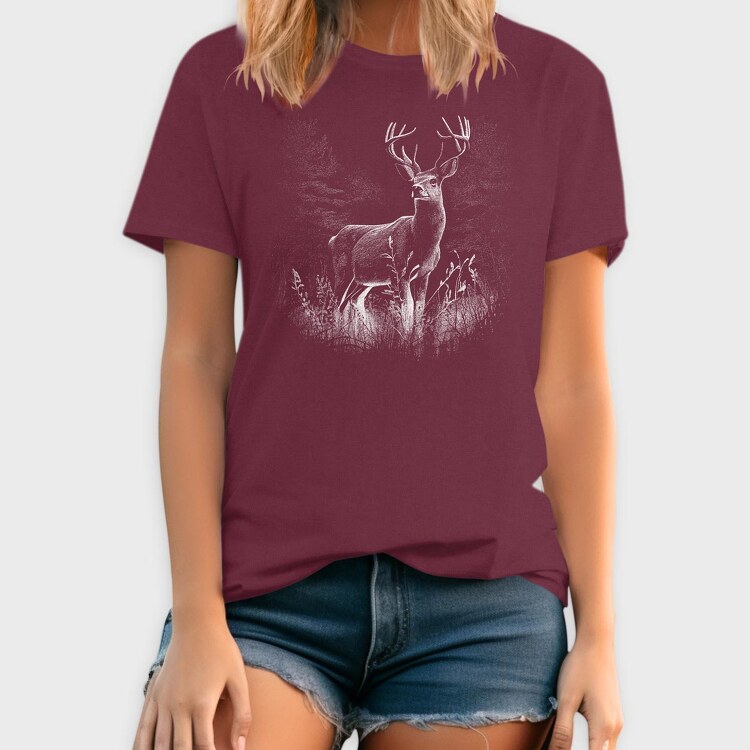 Deer, Tricou Barbati (Unisex)