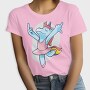 Unicorn Ballet Middle Finger, Tricou Femei