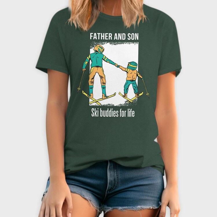 Father Son, Tricou Barbati (Unisex)