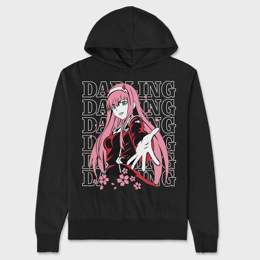 Darling Cherry Blossom, Hanorac Oversize Barbati (Unisex)