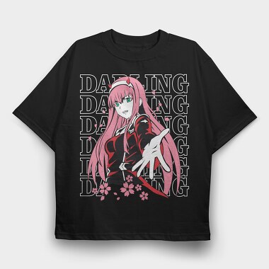 Darling Cherry Blossom, Tricou Oversize Barbati (Unisex)