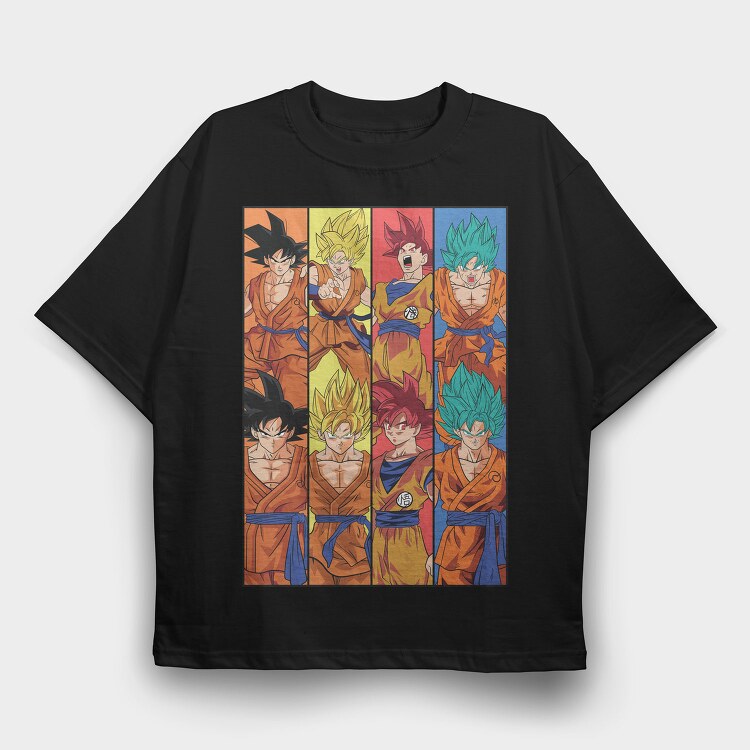 Dragon Ball Evolution, Tricou Oversize Barbati (Unisex)