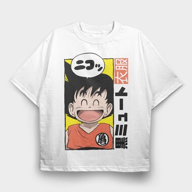 Dragon Ball Vibes, Tricou Oversize Barbati (Unisex)