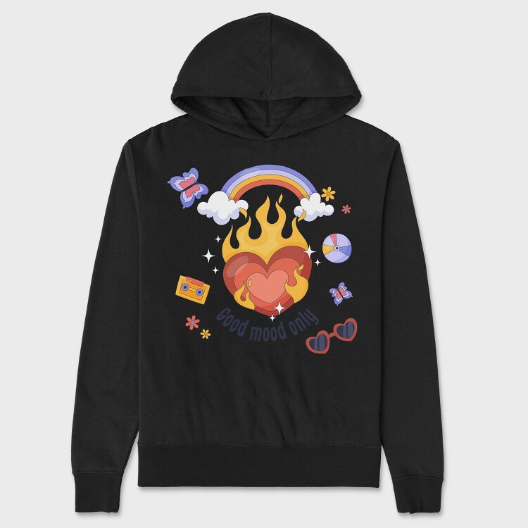 F36 Phantom Glow, Hanorac Oversize Barbati (Unisex)