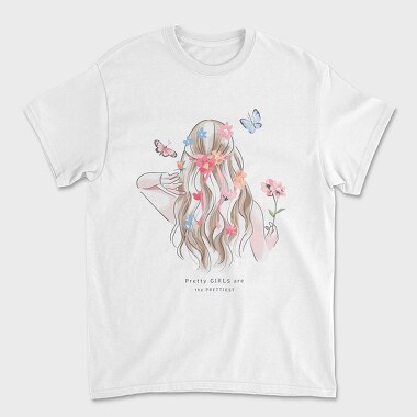 Floral Butterfly Dreams, Tricou Barbati (Unisex)