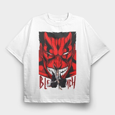 Red Demon Bleach, Tricou Oversize Barbati (Unisex)