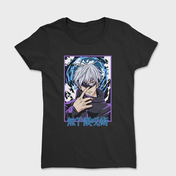 Satoru Gojos Mystic Aura, Tricou Femei