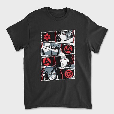 Sharingan Rebellion, Tricou Barbati (Unisex)
