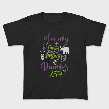 Morning Deer Vibes, Tricou Copii