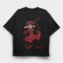 Nightmare Alice In Red, Tricou Oversize Barbati (Unisex)