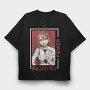 Power Devil Girl, Tricou Oversize Barbati (Unisex)