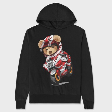 Teddy Racer Speed, Hanorac Oversize Barbati (Unisex)