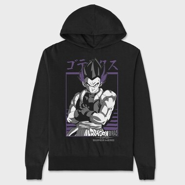 Vegeta Power Surge, Hanorac Oversize Barbati (Unisex)
