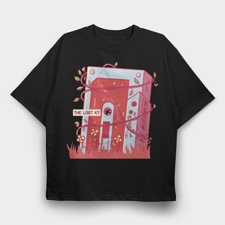 Vintage Garden Escape, Tricou Oversize Barbati (Unisex)