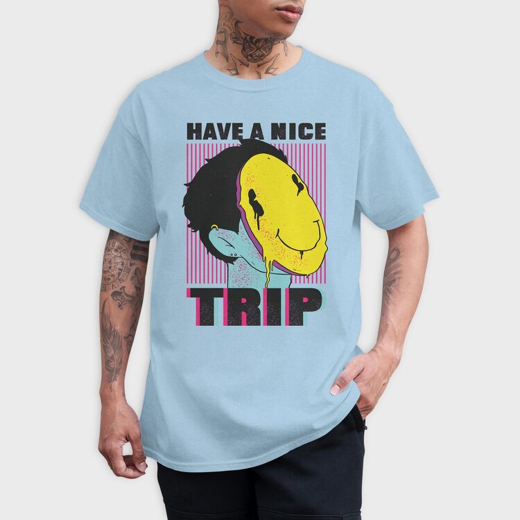 Have a Nice Trip, Tricou Barbati (Unisex)
