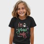 Snowy Cute Vibes, Tricou Copii