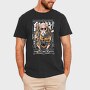 Roshi Cyberpunk Warrior, Tricou Barbati (Unisex)
