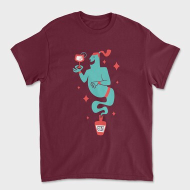 Tricou Barbati (Unisex), Gin Genie