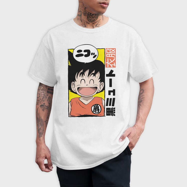 Dragon Ball Vibes, Tricou Barbati (Unisex)