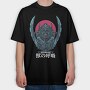 Beast Breathin Samurai, Tricou Oversize Barbati (Unisex)