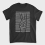 Peace Sign 3D, Tricou Barbati (Unisex)
