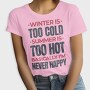 Seasons Quote, Tricou Femei