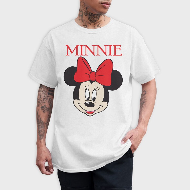 Minnies Midnight Bow, Tricou Barbati (Unisex)