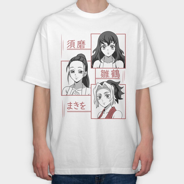 Sumahinatsuru Streetwear, Tricou Oversize Barbati (Unisex)