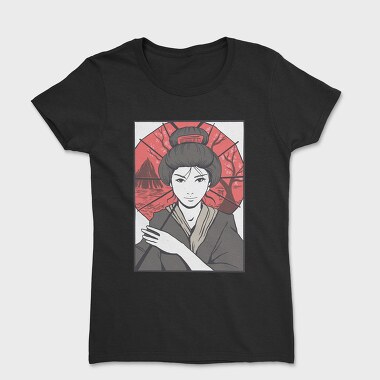 Tricou Femei, Geisha Umbrella