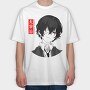 Dazai Noir Vibes, Tricou Oversize Barbati (Unisex)