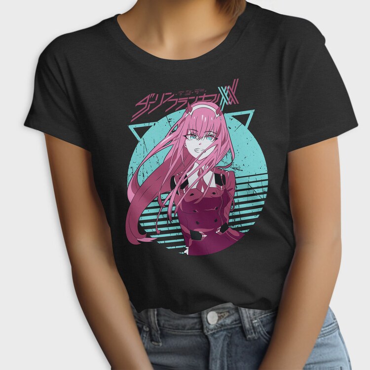Cyberpunk Anime Girl, Tricou Femei