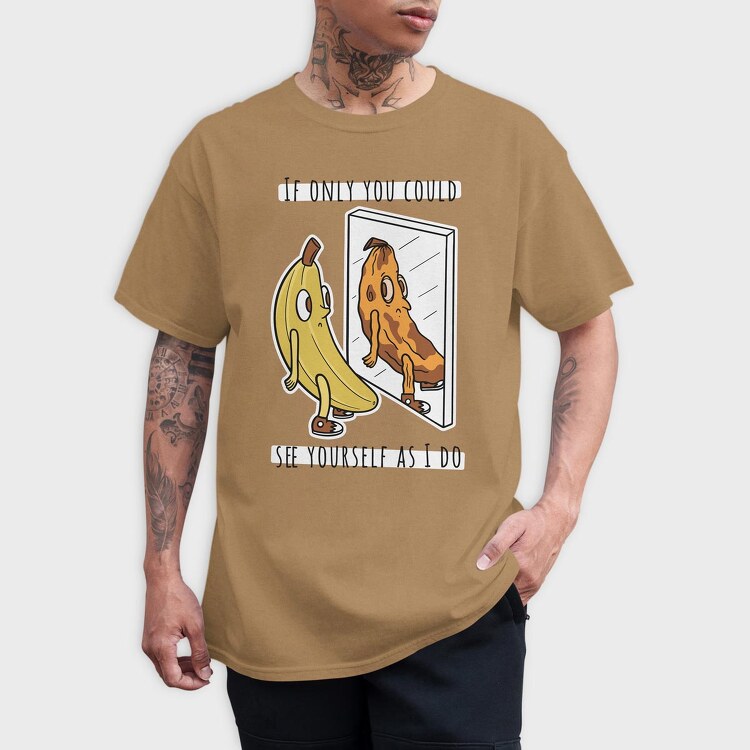 Banana, Tricou Barbati (Unisex)