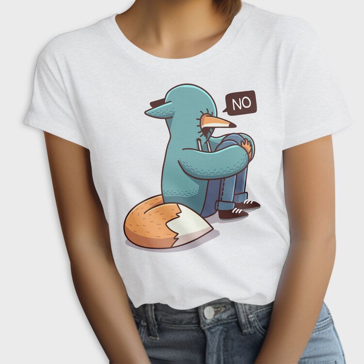 No Duck Fox, Tricou Femei